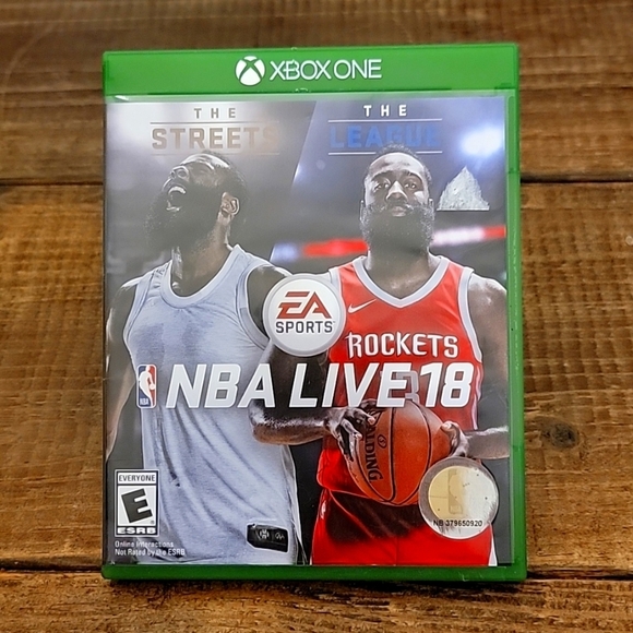 Xbox Other - 💥XBOX BOX - NBA LIVE 18 - video game DVD & case